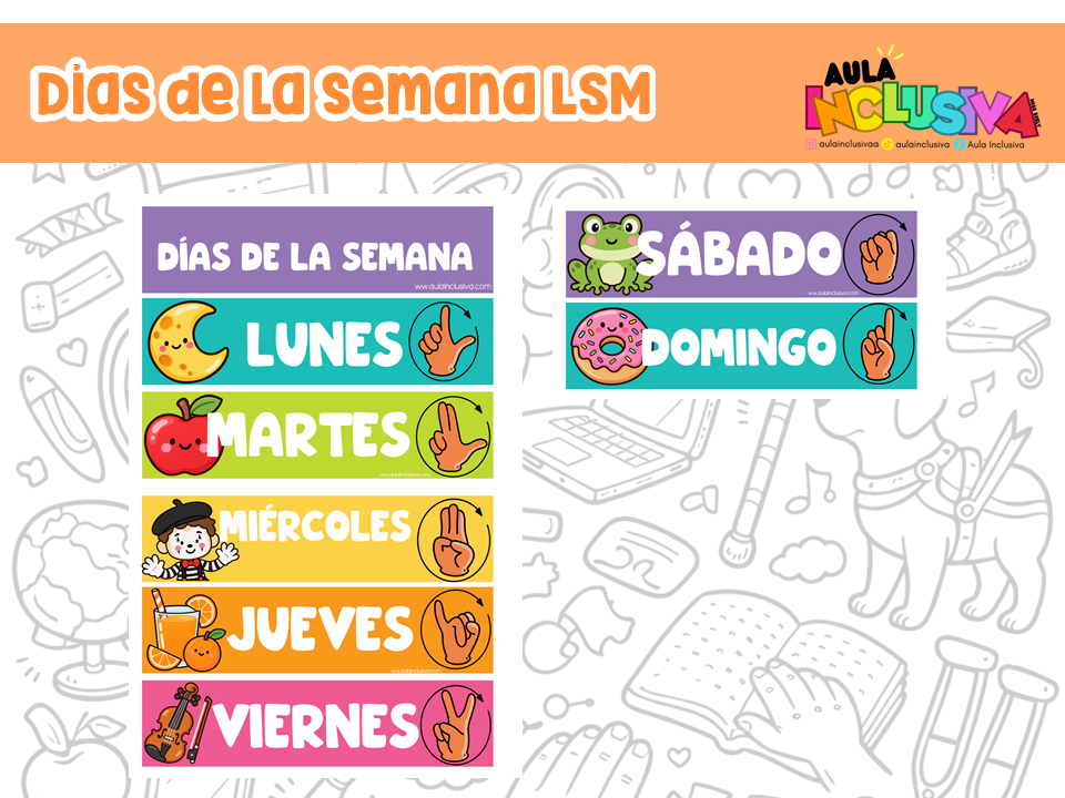 Días de la Semana LSM