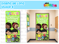 Diseño Lona Puerta USAER 8