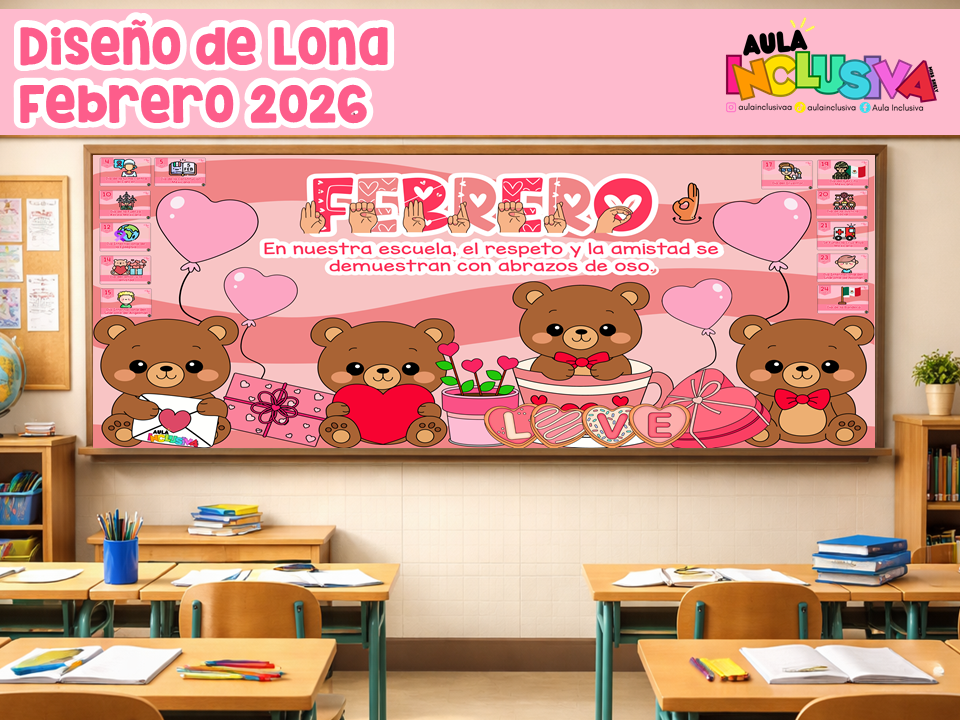 Diseño Lona Mural Febrero 2026