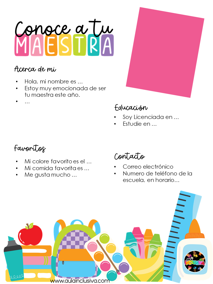 Conoce a tu maestr@