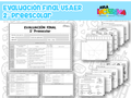 Evaluación Final USAER 2° Preescolar