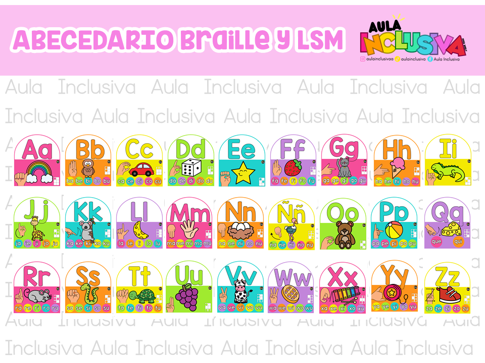 Abecedario Inclusivo