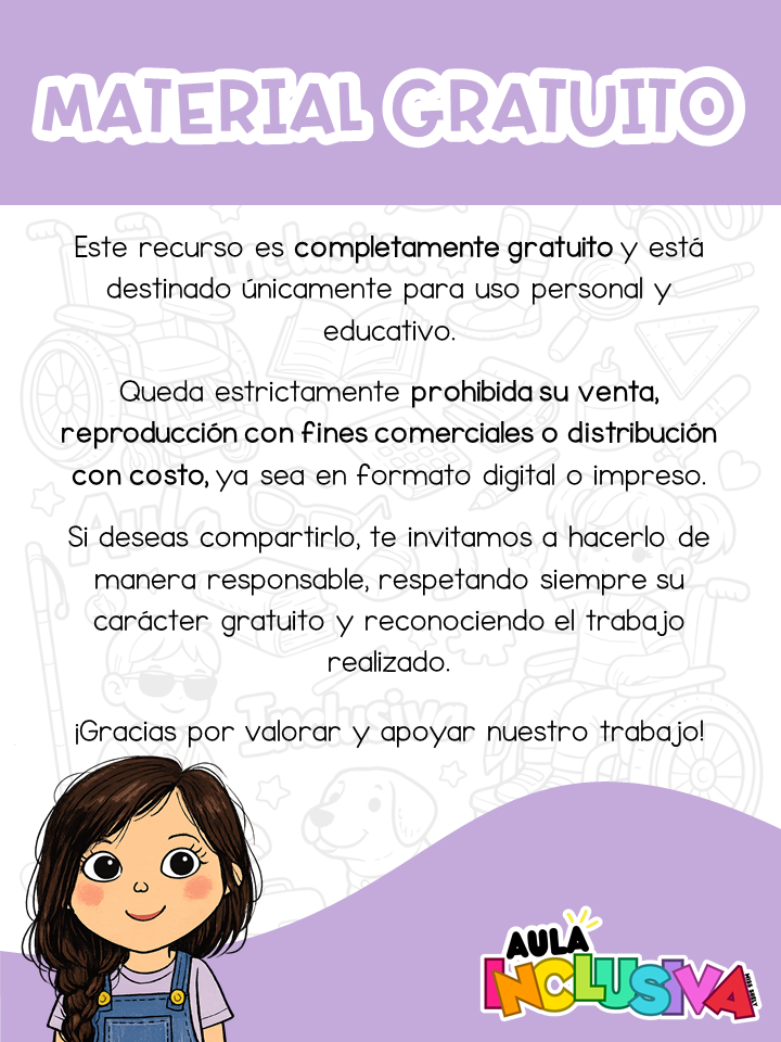 Fichas descriptivas Preescolar y Primaria