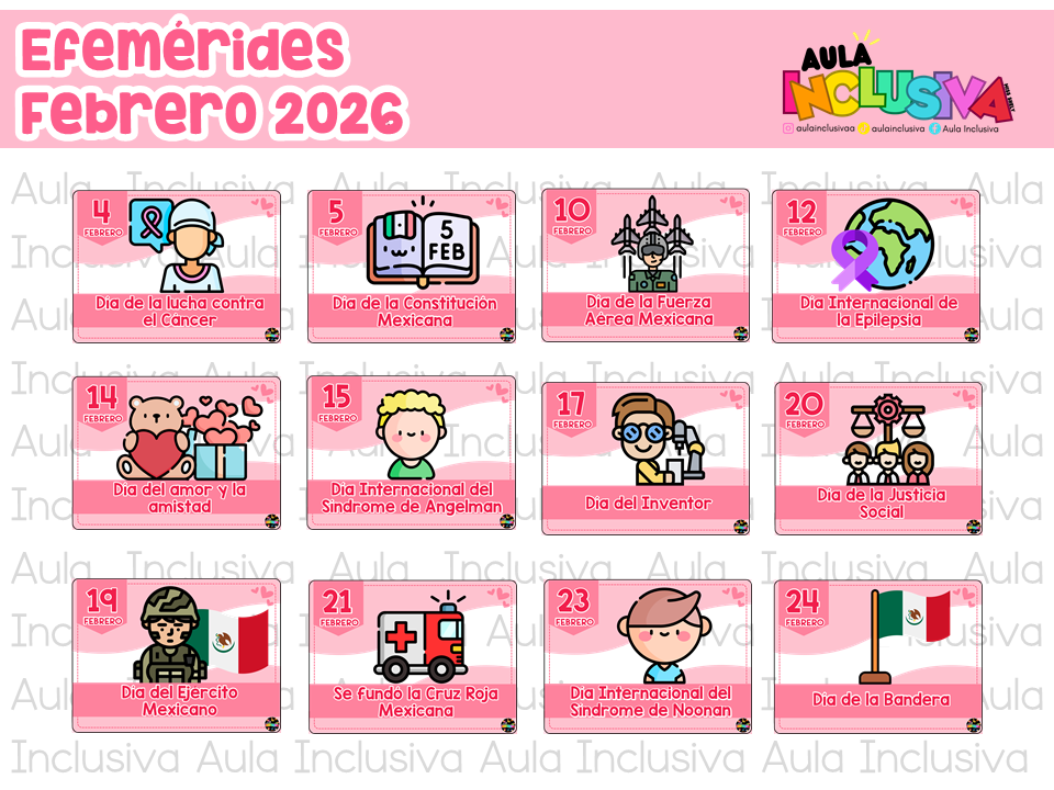 Efemérides Febrero 2026