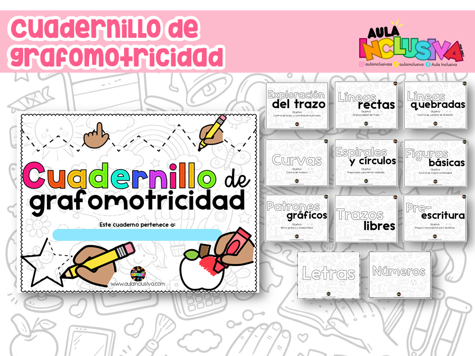 Cuadernillo de grafomotricidad