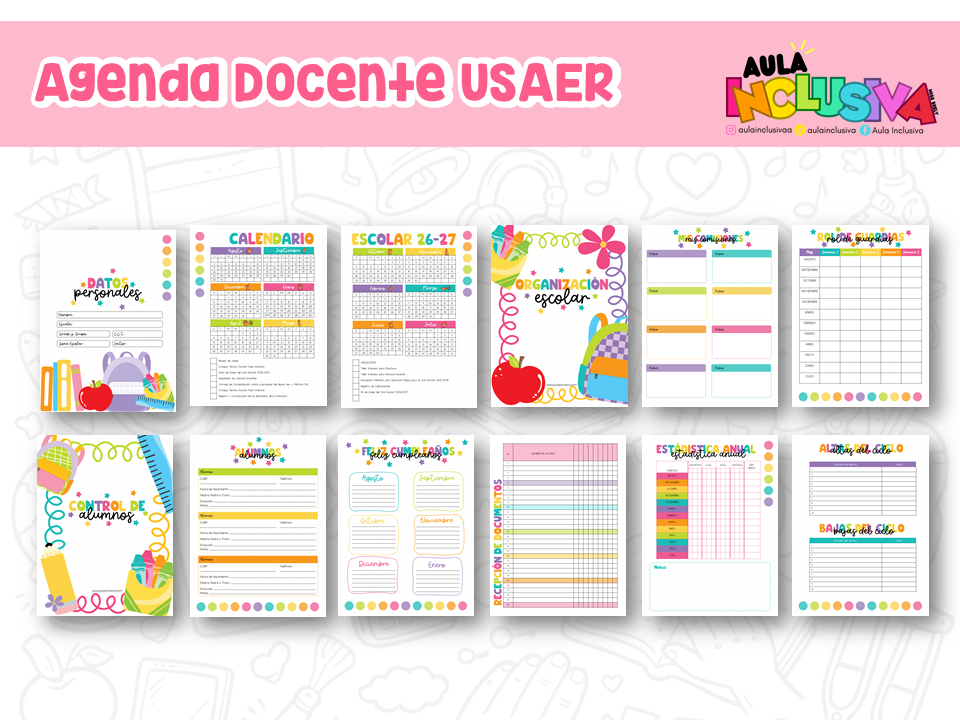 Agenda Docente USAER