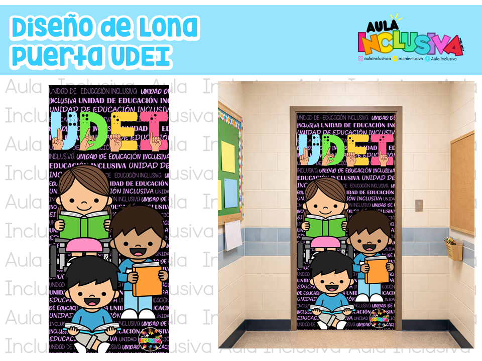 Diseño de Lona Braille y LSM UDEI