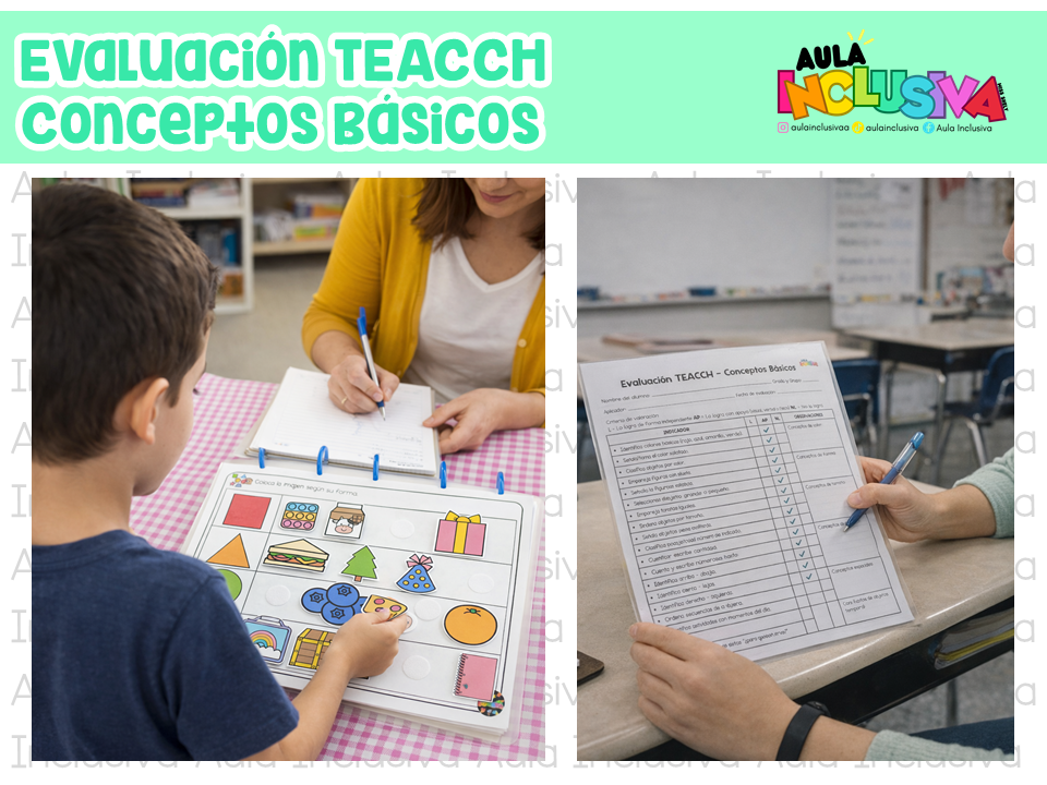 Evaluación TEACCH Conceptos Básicos