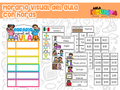 AGENDA VISUAL | HORARIO VISUAL DEL AULA CON HORAS