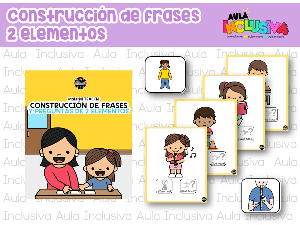Construcción de Frases TEACCH