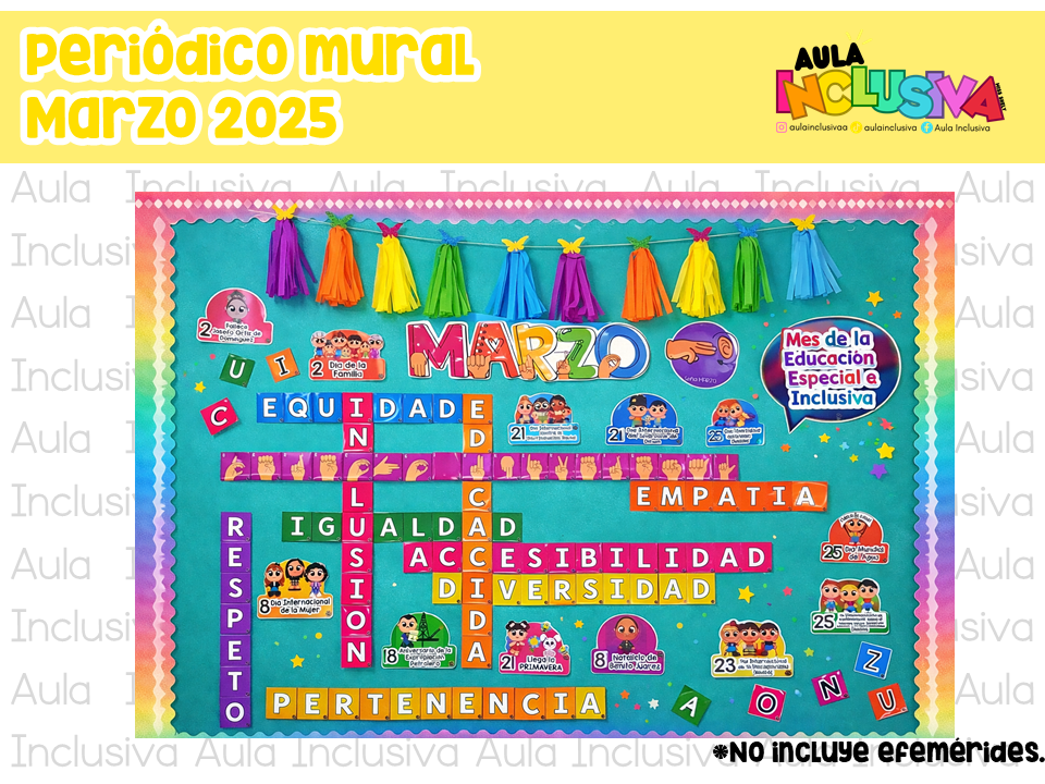 Periódico Mural Marzo 2025