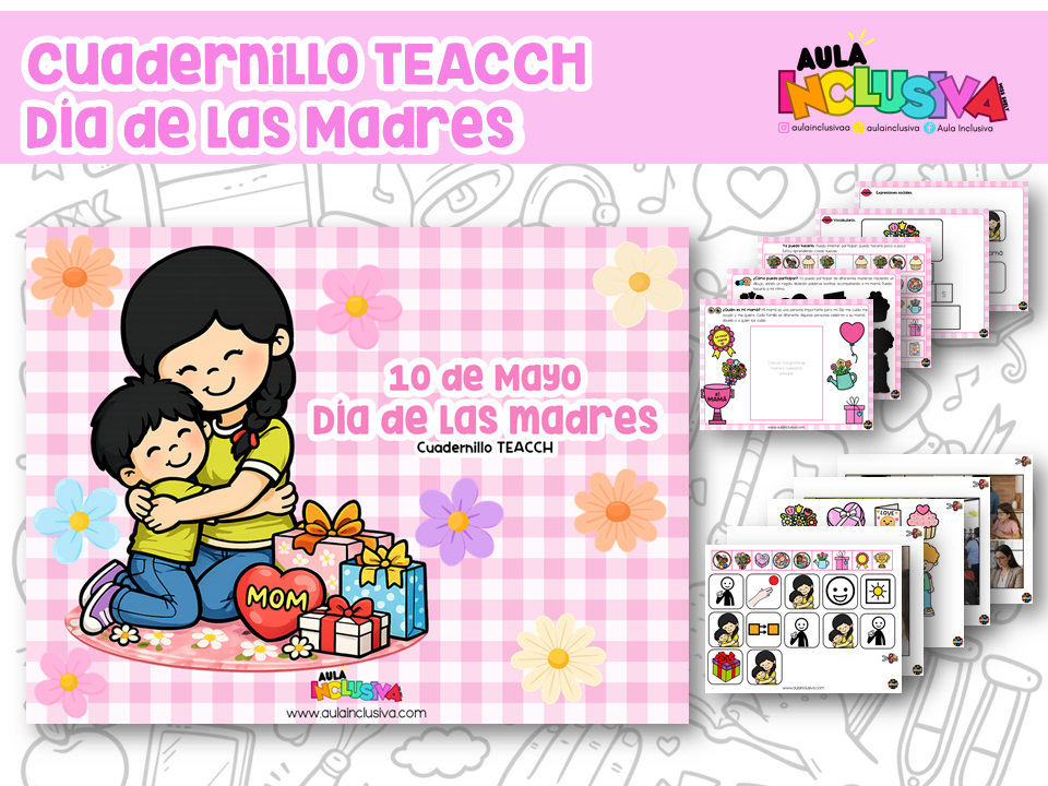 Cuadernillo TEACCH Día de las madres