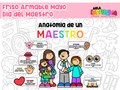 Efemérides y Friso Armable Mayo  Día del Maestro